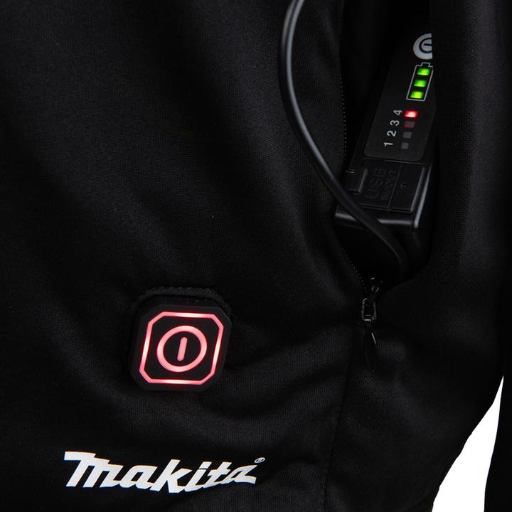 Actual product image Makita DCX200CL cordless thermal shirt | size L | 12V / 14.4V /18V, without battery, without charger (One size)