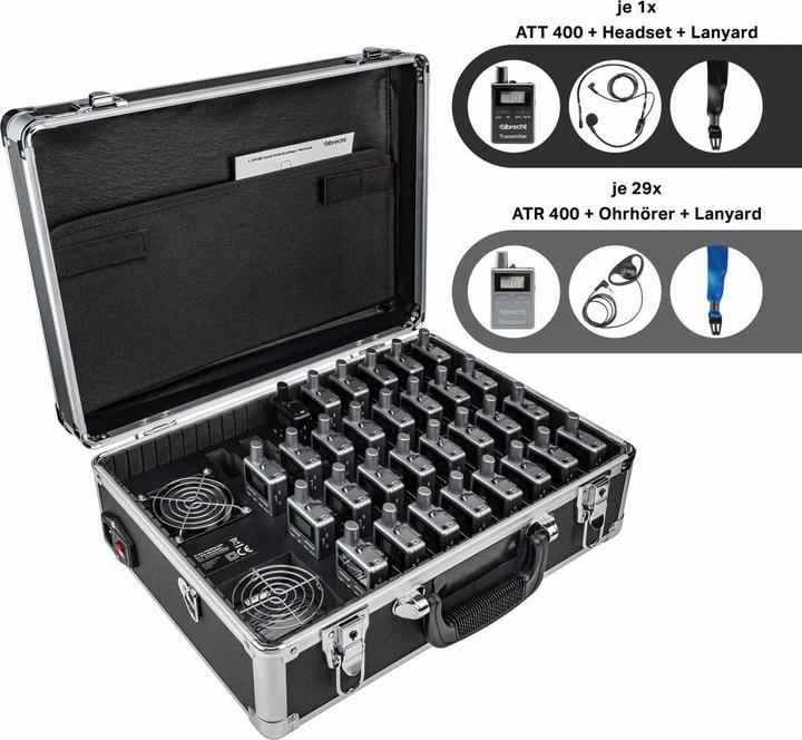 Image du produit Albrecht Set de 30 ATR 400 dans une valise de chargement (0.20 km)