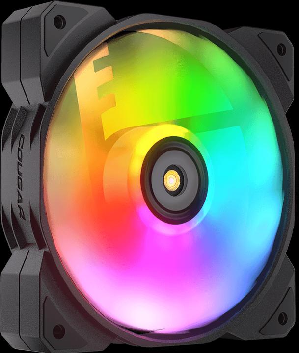 Actual product image Cougar 3x Argb Vx Cabinet Fan Kit (120 mm, 3 x)