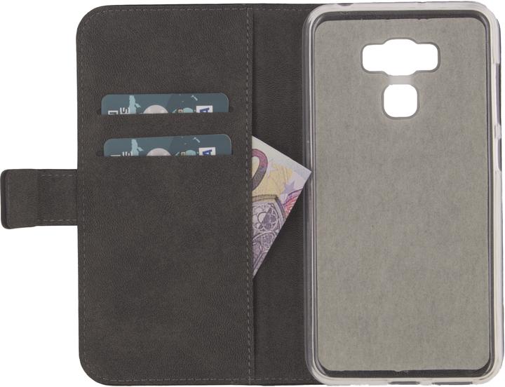 Produktbild Mobilize Smartphone Gelly Wallet Book Case Asus ZenFone 3 Black (Asus Zenfone 3 Max)
