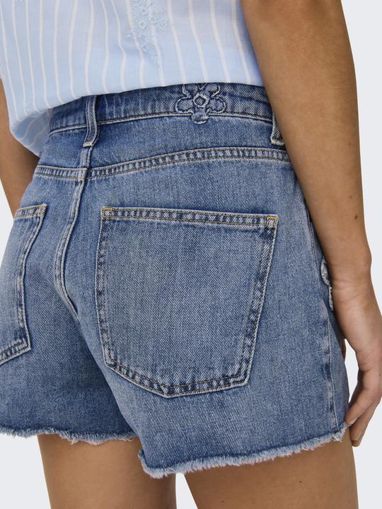 Actual product image Only ONLZUMA Hohe Taille Normal geschnitten Jeans-Shorts Jeans-Shorts (XS)