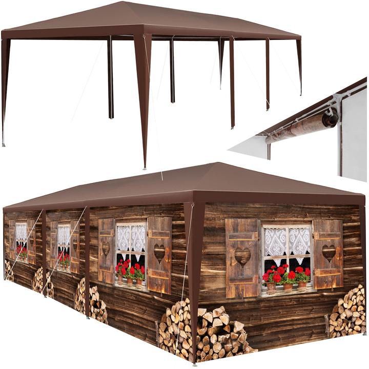 Actual product image tectake Alpine hut (900 cm, 300 cm)