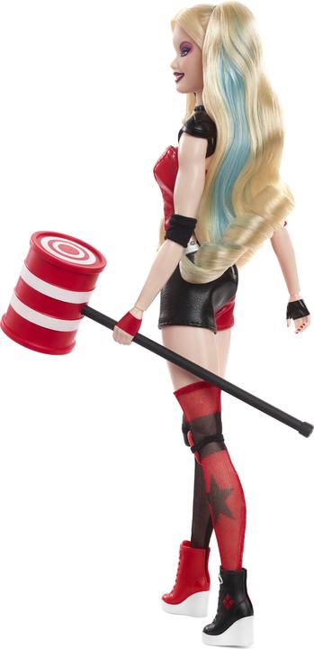 Produktbild Barbie Signature Harley Quinn Sammlerpuppe mit beweglichem Körper, ikonischem Outfit und Schlägel