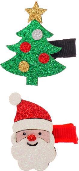 Produktbild Snazzy Santa Haarclips Santa und Weihnachtsbaum von