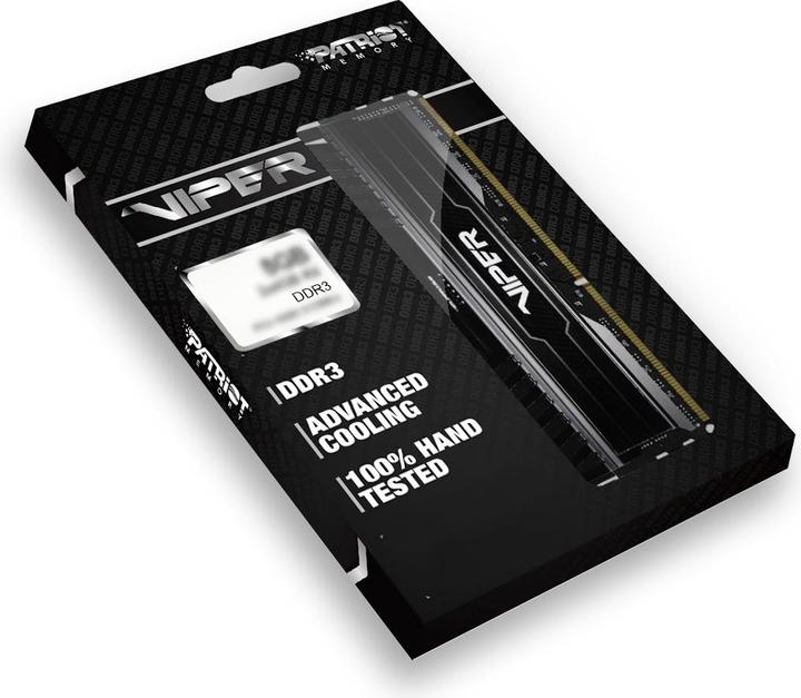 Image du produit Patriot Module de mémoire DDR3, 1600 (1 x 8GB, 1600 MHz, RAM DDR3, DIMM)