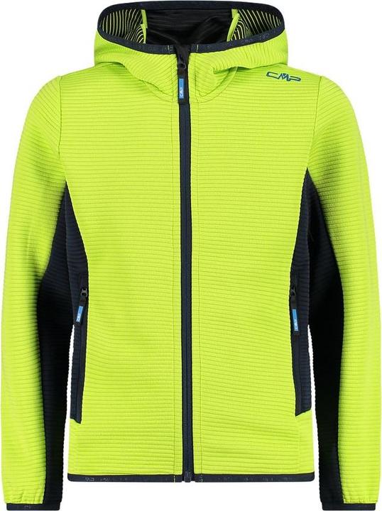 CMP Campagnolo Striped Jacquard Jacket Fix Hood (164)