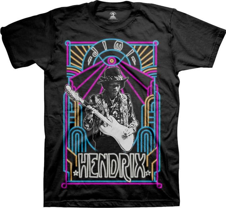 Jimi Hendrix Electric Ladyland Neon TShirt (S)