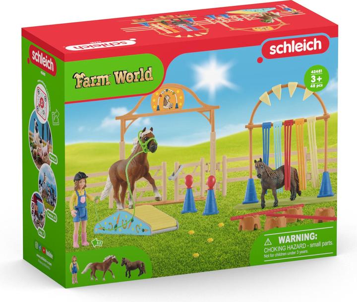 Actual product image Schleich Pony Agility Training