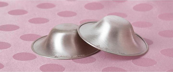 Image du produit Silverette Coupelle d'allaitement argent (Taille unique)
