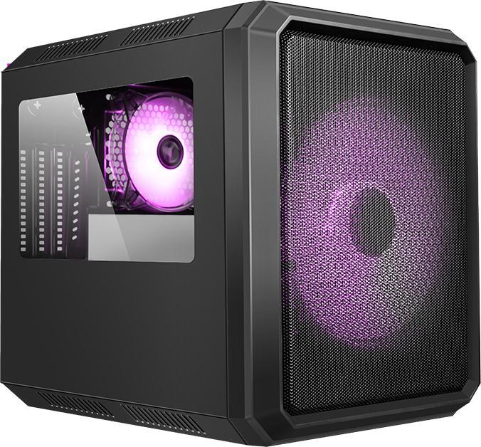 Image du produit Itek Boitier Cube Micro ATX QBO 8 Evo RGB avec fenêtre (Noir) (mATX, Mini-ATX)