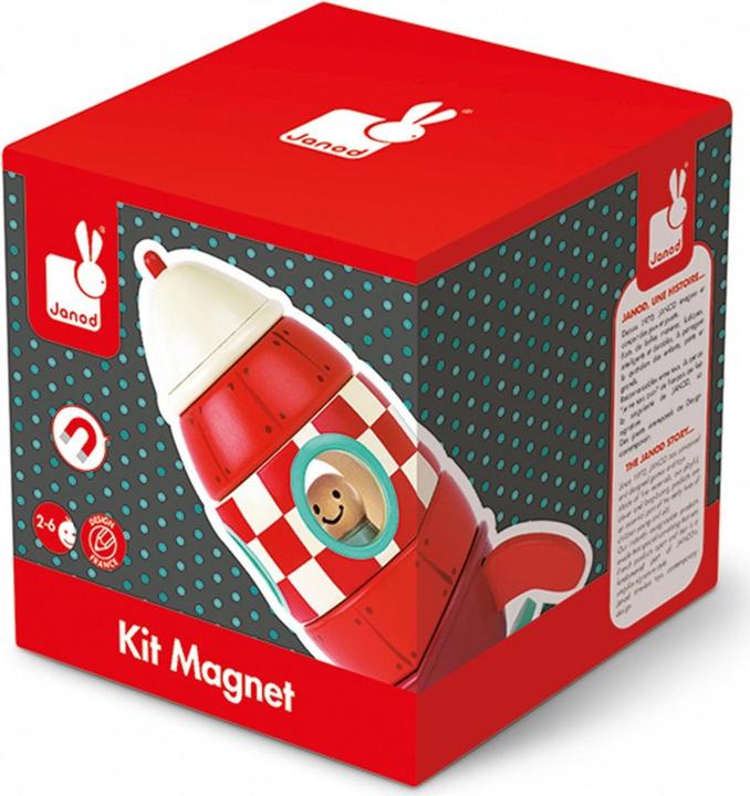 Produktbild Janod Magnetbausatz Rakete