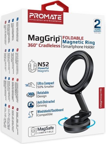 Produktbild ProMate MagHoop-HG Black Smartphone Halterung