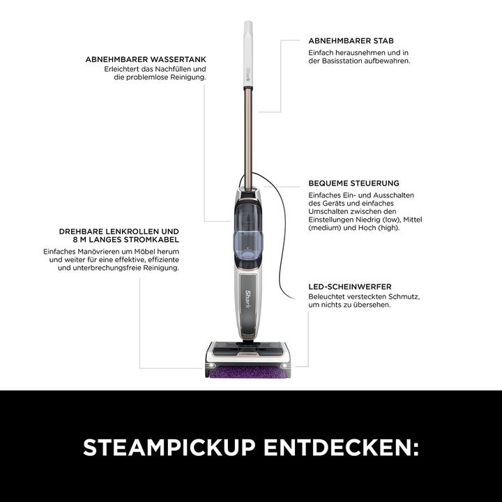 Actual product image Shark SD200EU Hartbodenreiniger