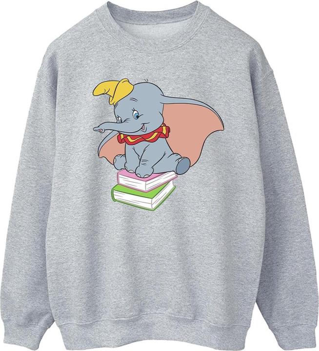 Immagine prodotto Disney Dumbo Sitting On Books Felpa Uomo (M)