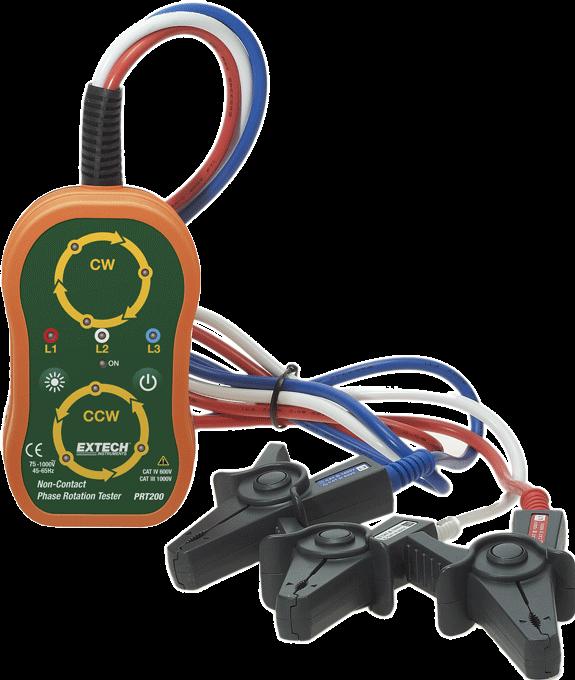 Produktbild Extech PRT200 Kontaktloses Drehrichtu (CAT IV 600V)