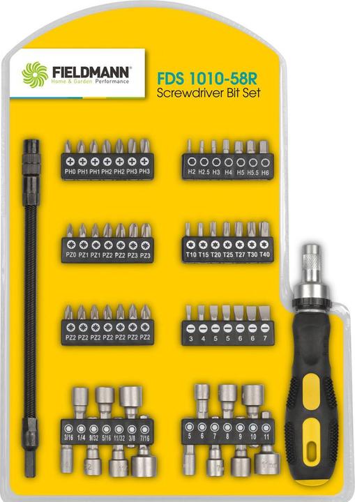 Immagine prodotto Fieldmann Set di cacciaviti manuali FDS 1010-58R Cacciavite diritto