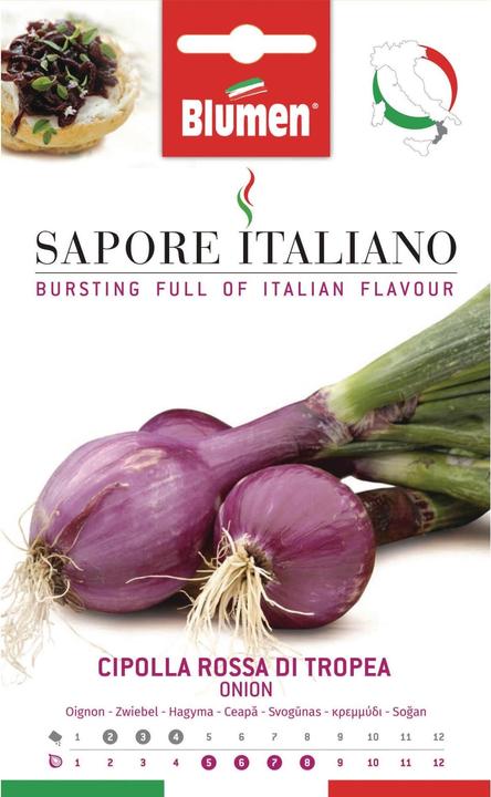 Produktbild Blumen Zwiebel Rossa di Tropea (Gemüsesamen)