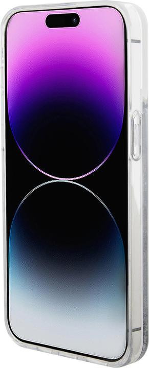 Produktbild Hello Kitty HKHCP15LLIKHET iPhone 15 Pro 6.1" srebrny/silver hardcase Liquid Glitter Charms Kitty He (Apple iPhone 15 Pro)