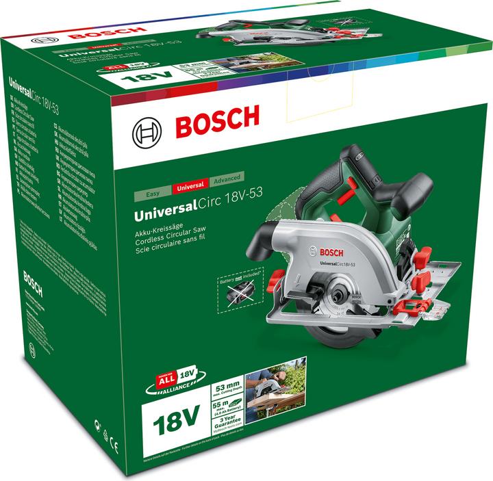 Immagine prodotto Bosch Home & Garden UniversalCirc 18V-53