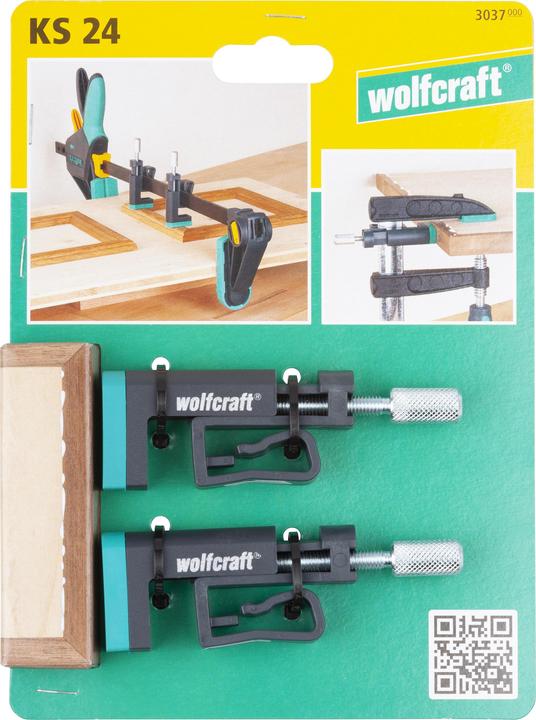 Actual product image wolfcraft wolfcraft 2 KS 24 - Kantenspanner (24 mm)