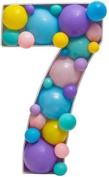 Produktbild MU Style Number Series DIY Ballon Rahmen