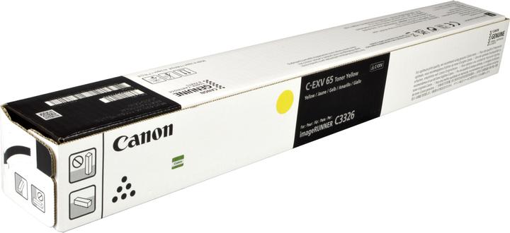 Image du produit Canon C-EXV 65 Toner jaune (Y)