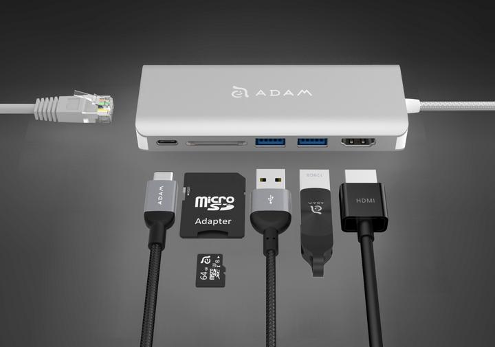 Immagine prodotto Adam Elements Casa Hub A01 USB-C (000065) stazione (USB-B, 6 Porti)