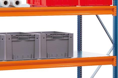 Produktbild Schulte Lagertechnik Anbauregal W100 mit Stahlpaneelen