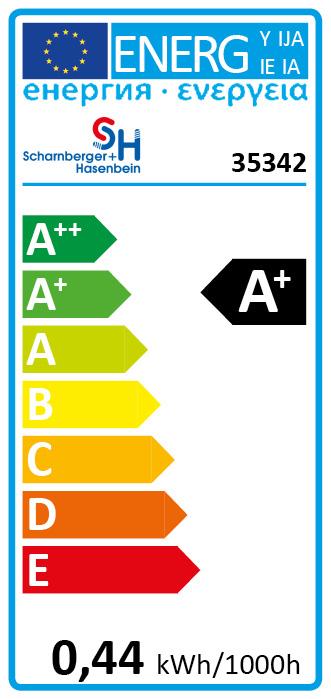 Label énergétique Scharnberger+Hasenbein Single LED