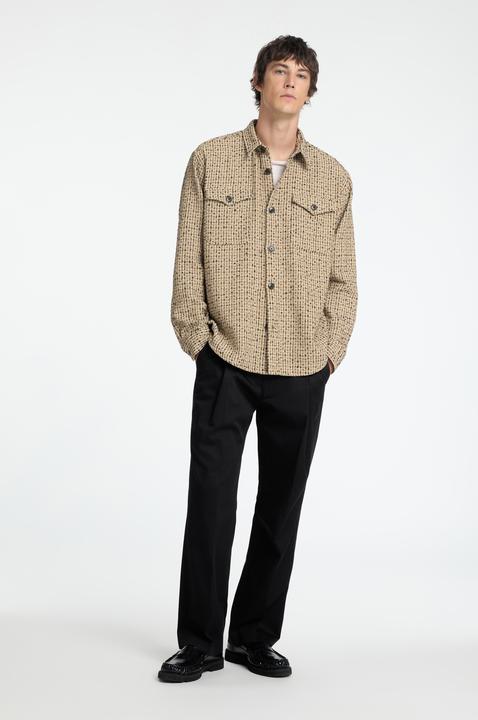 Produktbild Selected Homme Boxy Fit Bouclé Overshirt (L)