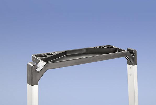 Actual product image kaiserkraft Aluminum folding stairs (Stile, 36 cm)