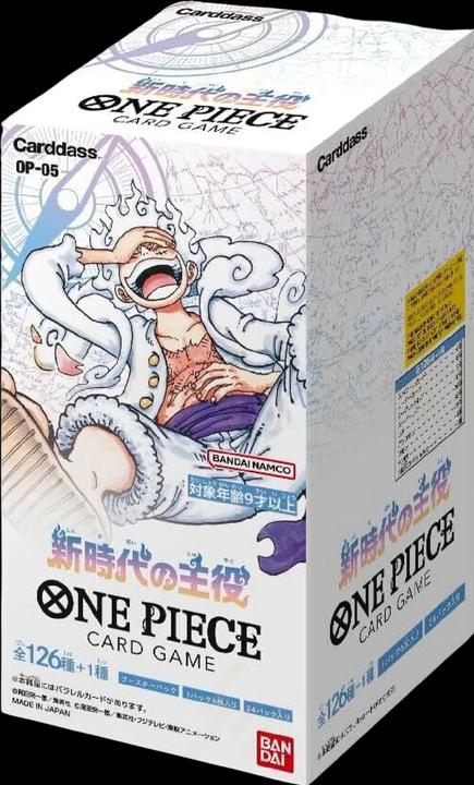 Actual product image One Piece Awakening of the new Era Booster Box OP-05 - (Japanese, Booster display)