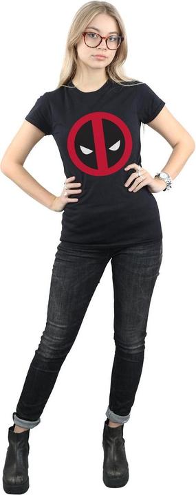Immagine prodotto Deadpool Large Clean Logo Maglietta Donna (M)