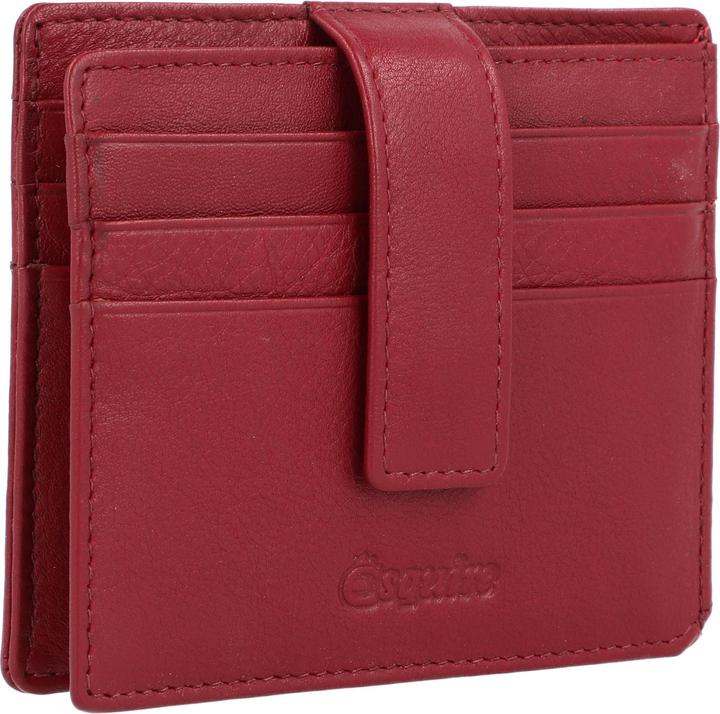 Actual product image Esquire Oslo Nappa credit card holder RFID leather 9.5 cm