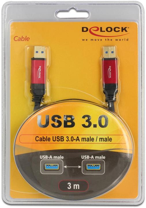 Immagine prodotto Delock Cavo USB3.0, da A maschio a A maschio (3 m, USB 3.0)