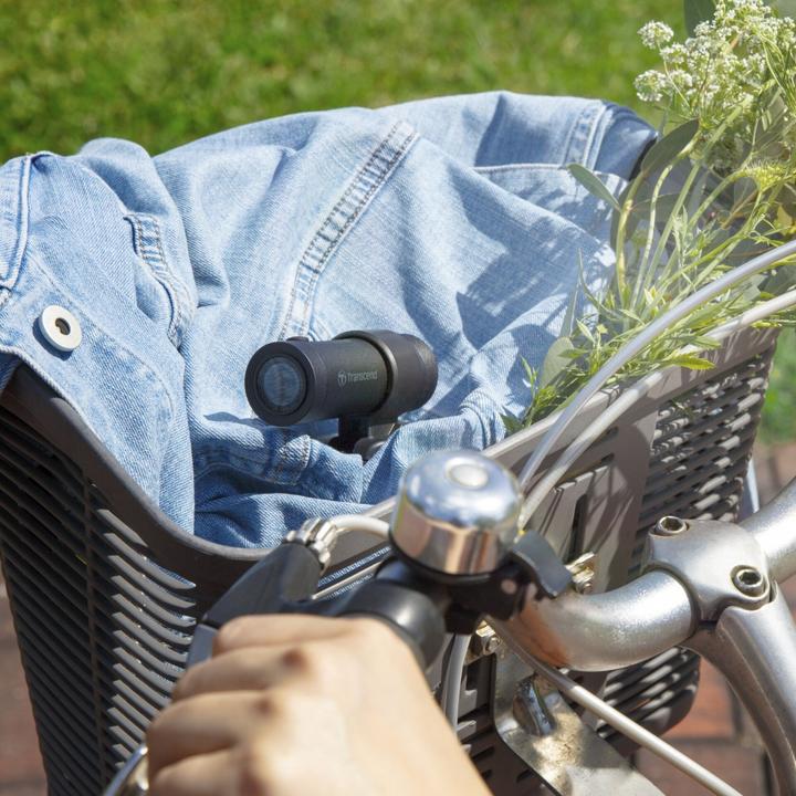 Produktbild Transcend DrivePro 20 Motorcycle Kamera (Eingebaute Anzeige, Eingebautes Mikrofon, WLAN, Eingebautes Display, GPS-Empfänger, Bluetooth, Full HD)