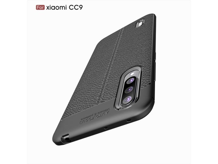 Produktbild Screenguard Xiaomi Mi 9 Lite Hülle Leather Design TPU Cover (Xiaomi Mi 9 Lite)