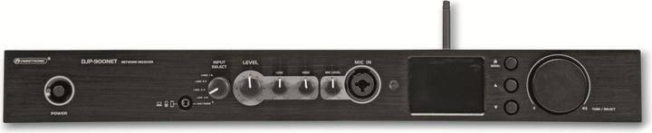 Actual product image Omnitronic DJP-900NET Internet Radio HiFi Tuner Bluetooth®, DAB+, Internet Radio, WLAN (Tube preamplifier)
