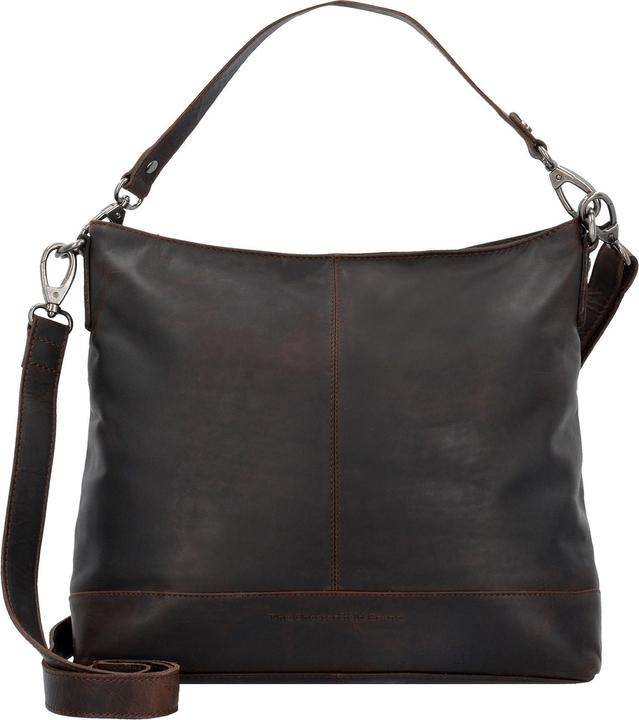The Chesterfield Brand Wax Pull Up Schultertasche Leder 32 cm