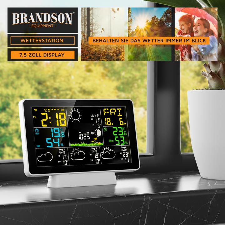 Actual product image Brandson Weather station