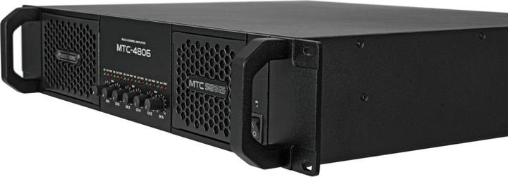 Actual product image Omnitronic MTC-4806 6-channel power amplifier