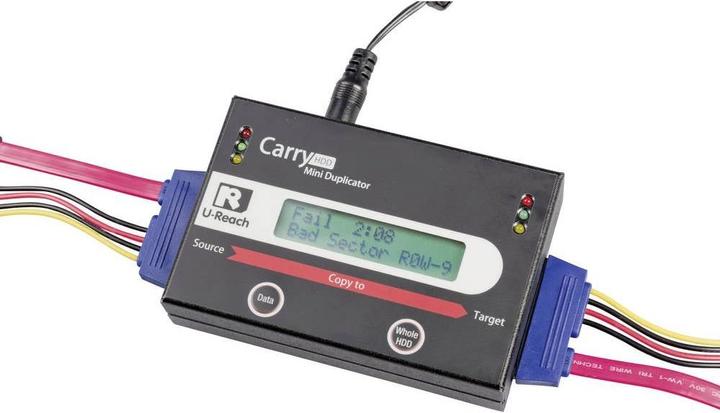 Produktbild Renkforce Tragbarer HDD-Festplatten Duplikator 1 auf 1