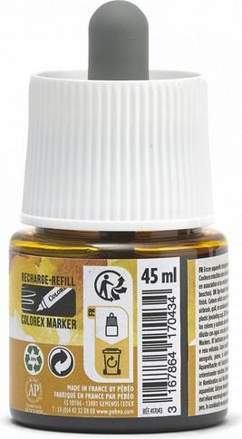Actual product image Pebeo Colorex water ink (Yellow Ochre, 45 ml)