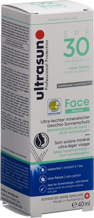 Immagine prodotto Ultrasun Viso minerale SPF30 (Crema solare, SPF 30, 40 ml, 70 g)