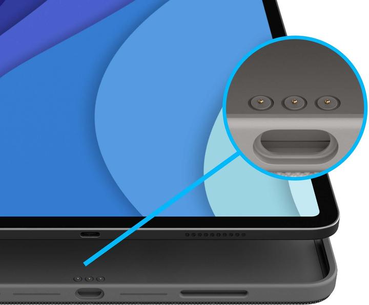 Actual product image Logitech Combo Touch (CH, iPad Pro 12.9 2022 (6th Gen), iPad Pro 12.9 2021 (5th Gen))