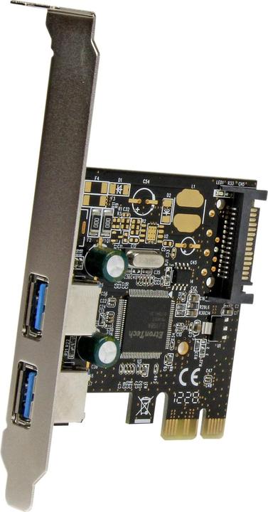 Immagine prodotto StarTech USB 3.0 PCI Express Card with SATA Power