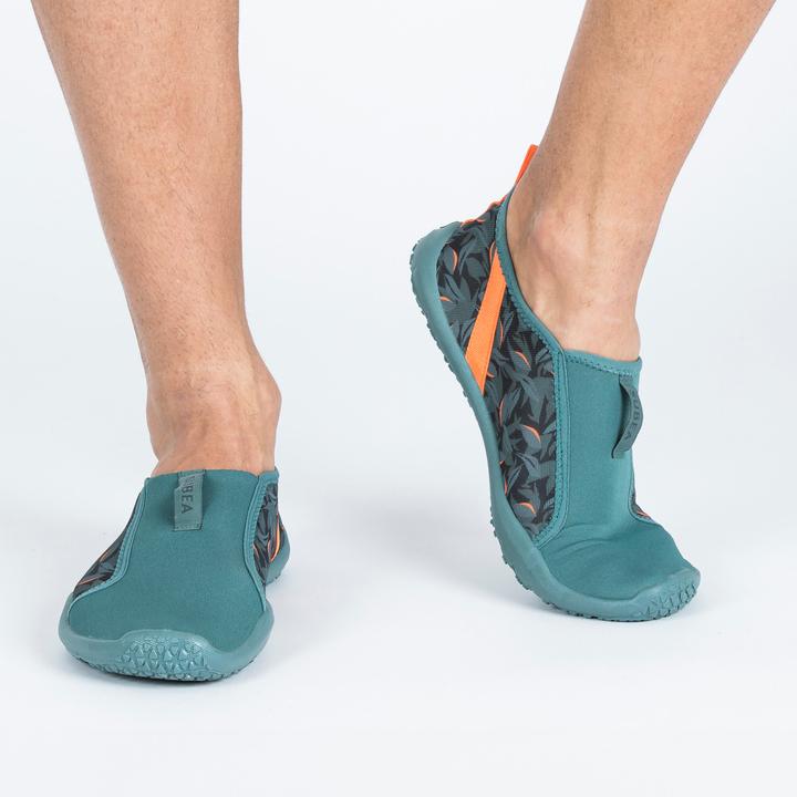 Image du produit Subea Chaussures aquatiques élastiques Adulte - aquashoes 120 awake Leaf orange (39)