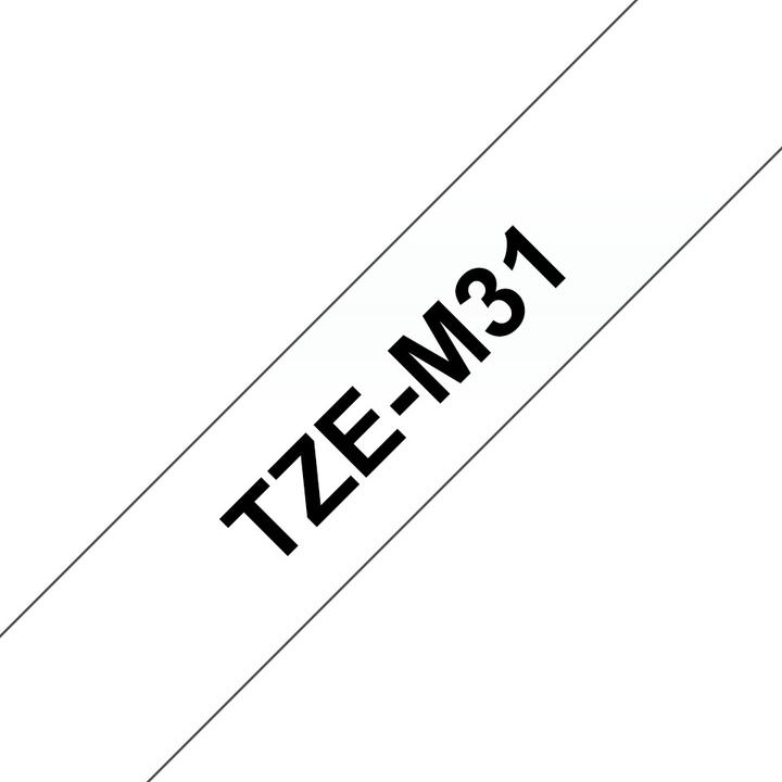 Produktbild Brother P-Touch (1.20 cm, Schwarz)