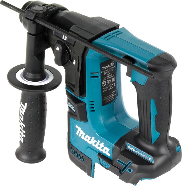 Produktbild Makita DHR 171 Y1X3 Akku Bohrhammer 18 V 1,2 J SDS-Plus Brushless + 1x Akku 1,5 Ah + 65 tlg. (Akkubetrieb)