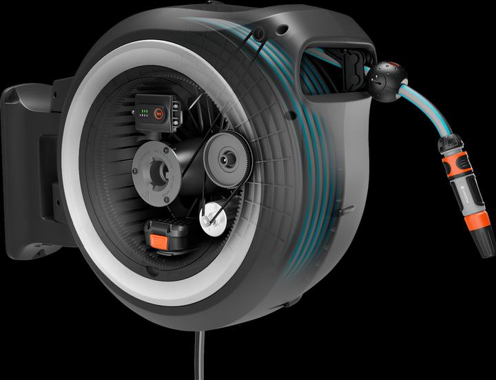 Immagine prodotto Gardena Batteria a parete PowerRoll XXL 18V set bianco 40 m (40 m)